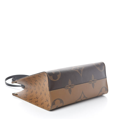 Louis Vuitton Reverse Monogram Giant Onthego MM 5 of 9