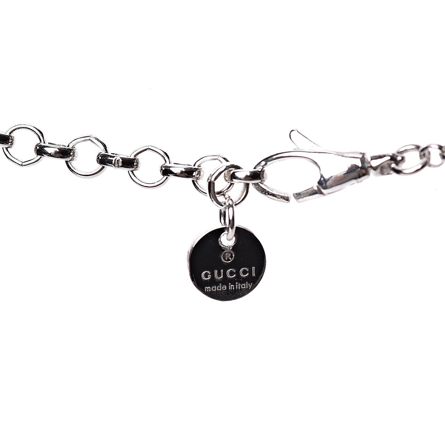 Sterling Silver GucciGhost Pendant Necklace