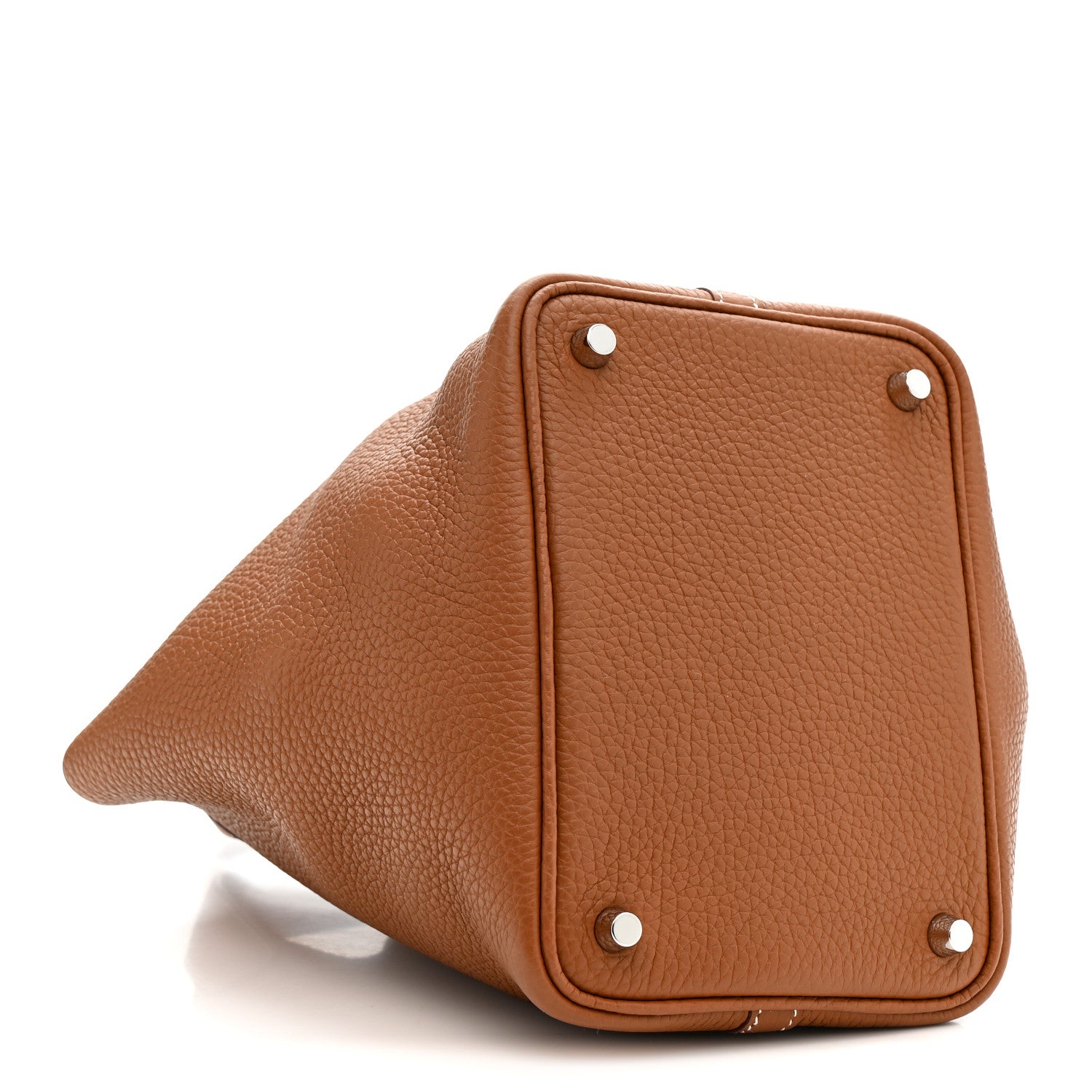 Hermes Taurillon Clemence Picotin Lock 18 PM Gold 4 of 11
