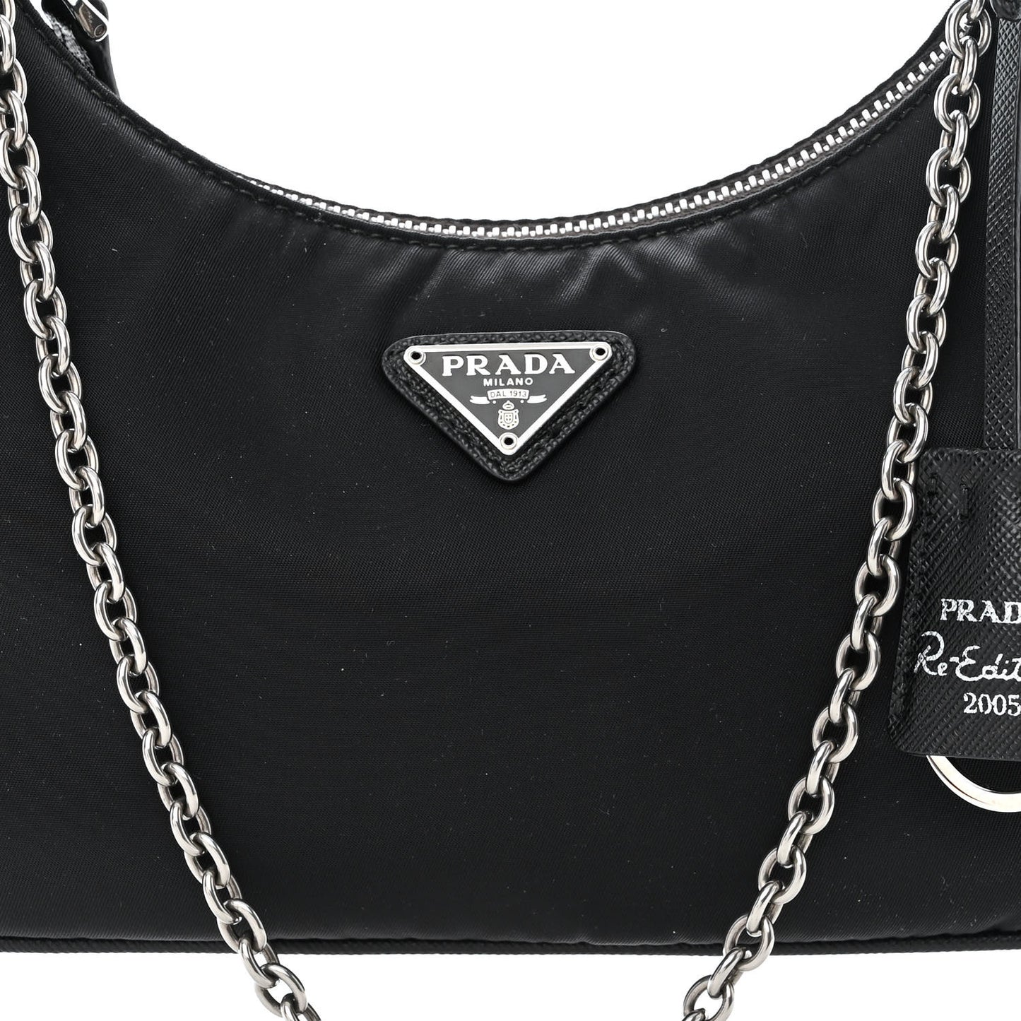 Nylon Re-Edition 2005 Shoulder Bag Black