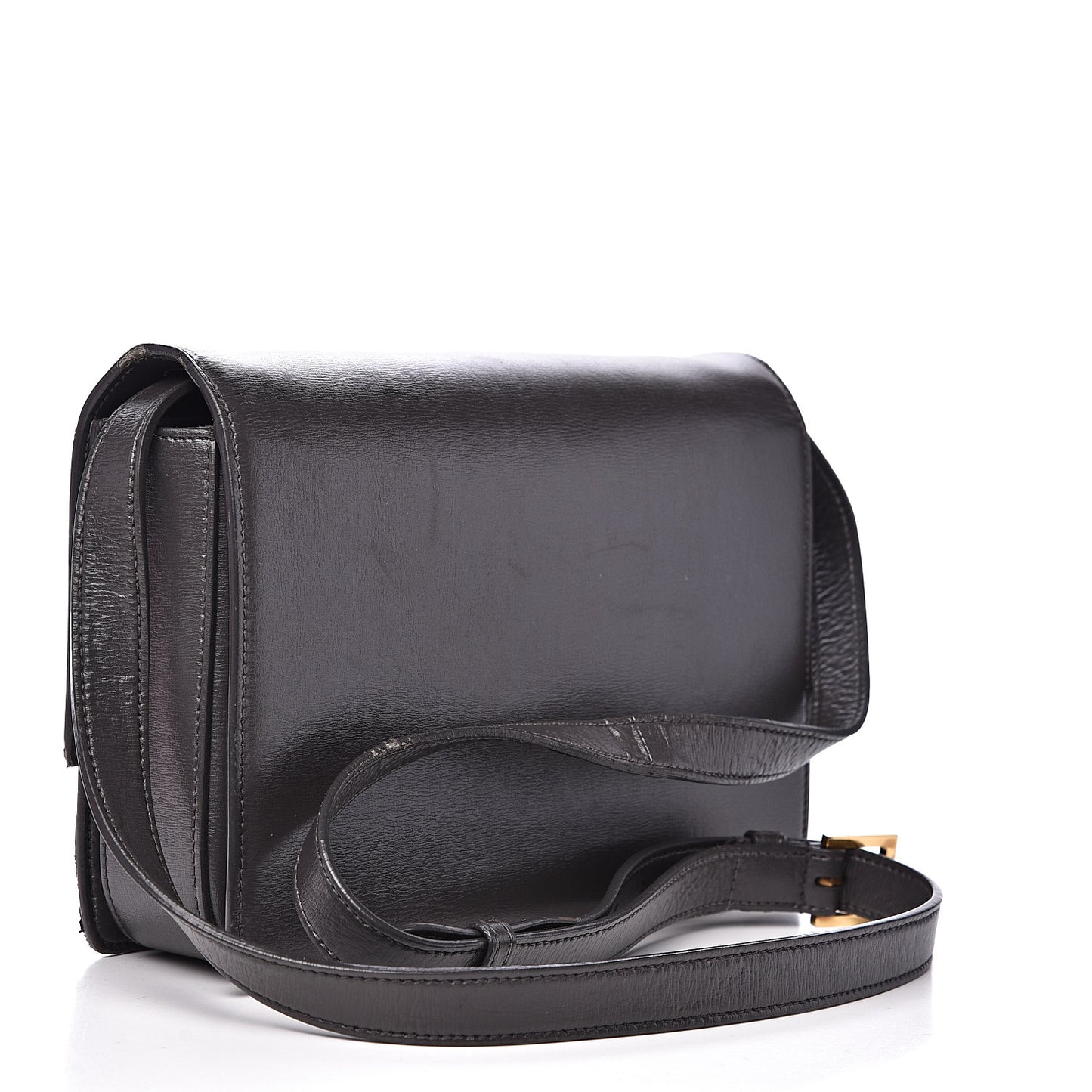 Smooth Calfskin Suede Medium Bellechasse Grey