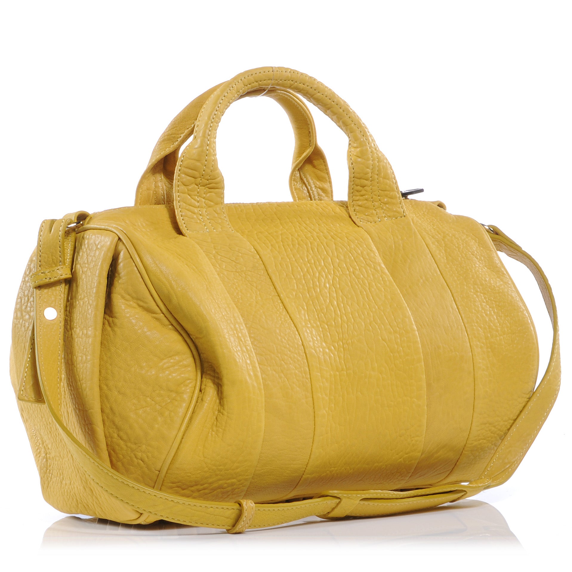 Alexander Wang Leather Rocco Yellow 3 of 4