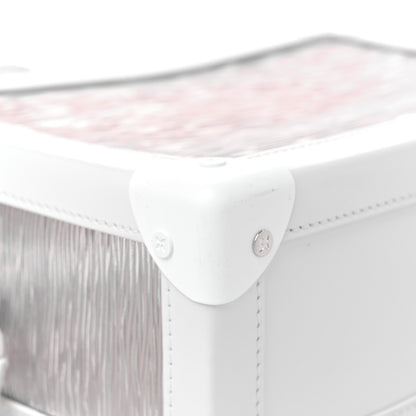 Louis Vuitton Calfskin PVC Epi Plage Soft Trunk Optic White 7 of 10