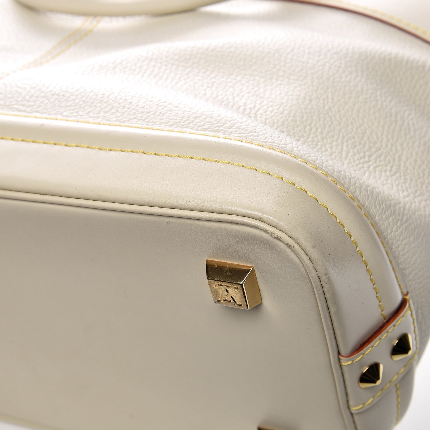 Louis Vuitton Suhali Lockit PM White 13 of 14