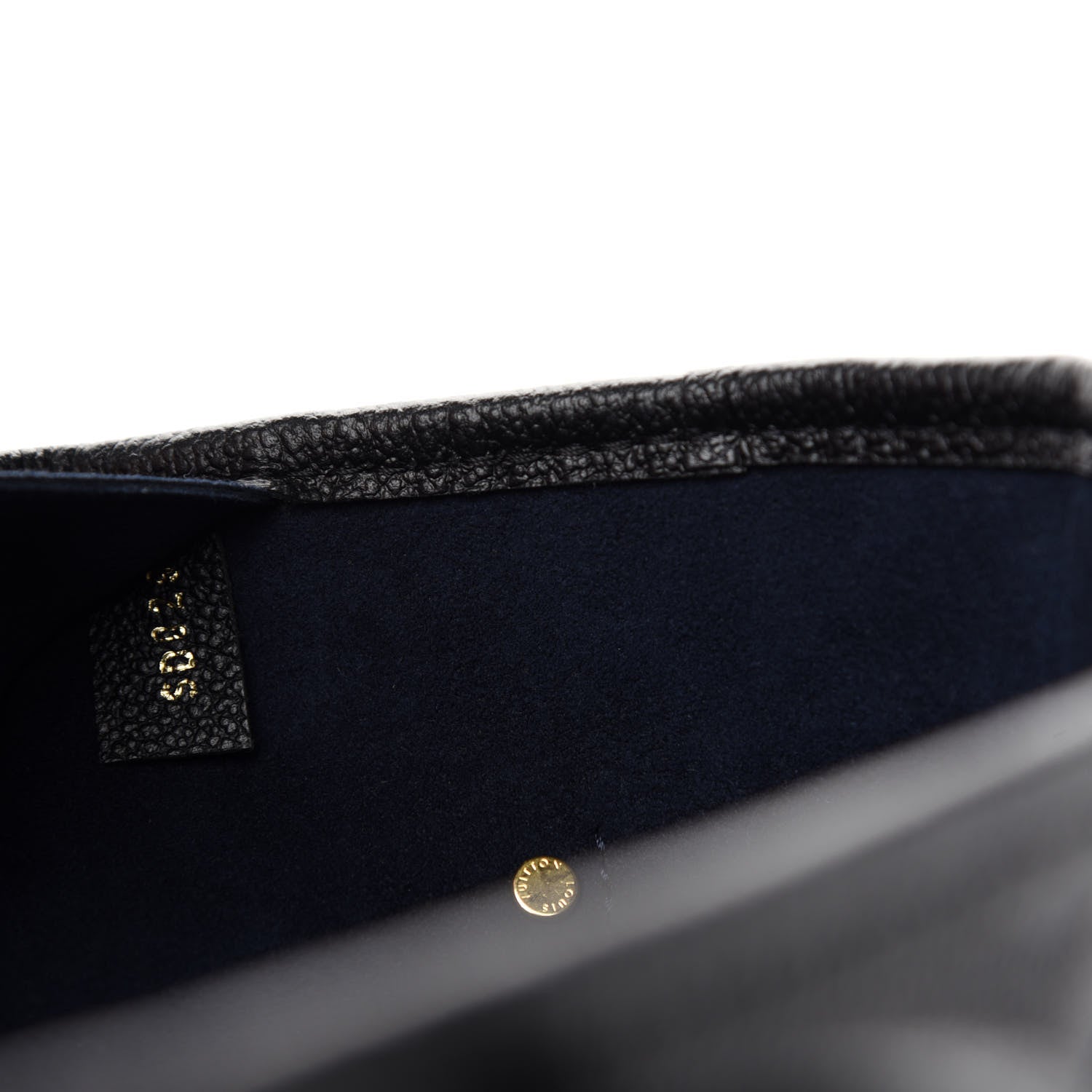 Louis Vuitton Empreinte Monogram Giant Neverfull MM Black 9 of 11