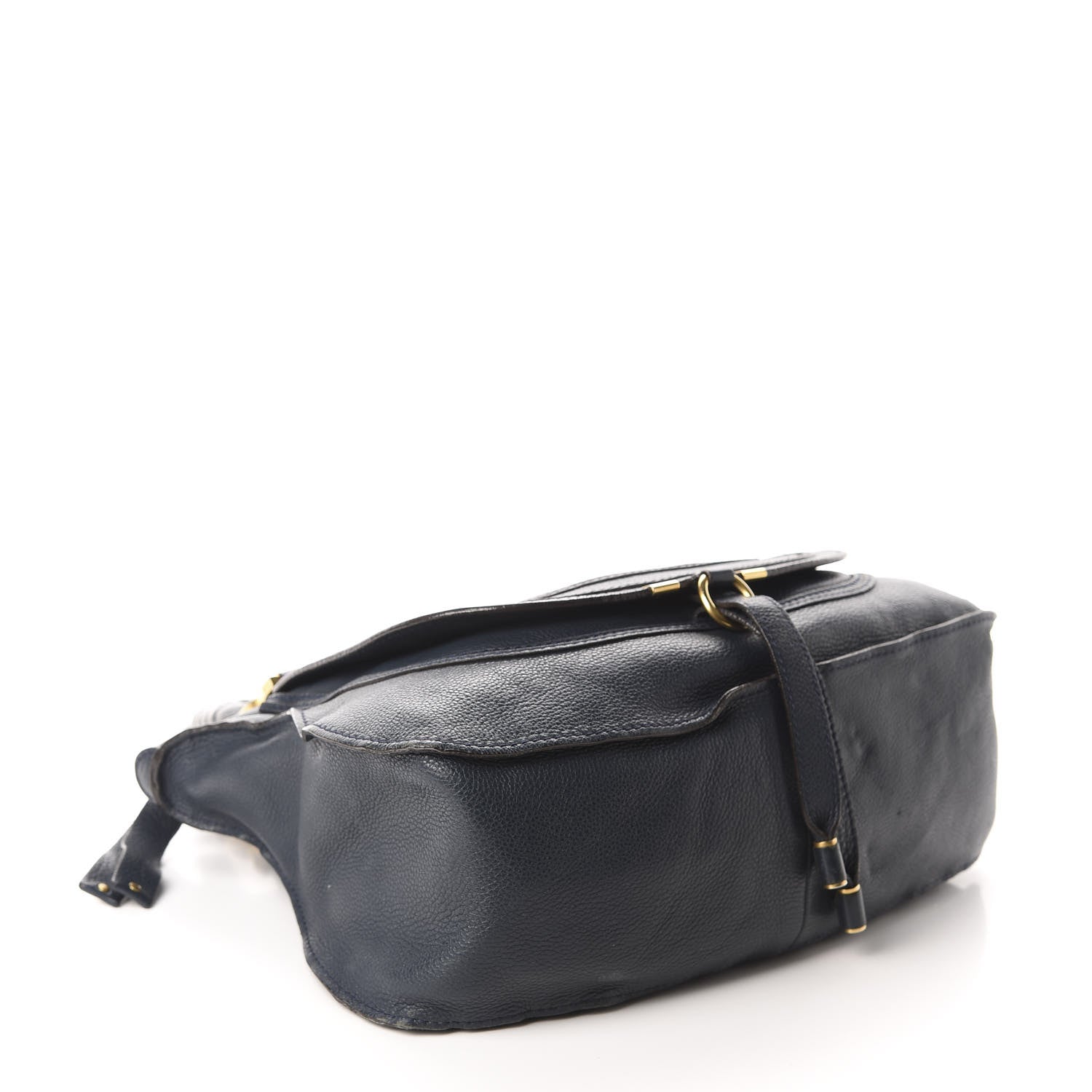 Chloe Calfskin Medium Marcie Satchel Navy 3 of 12