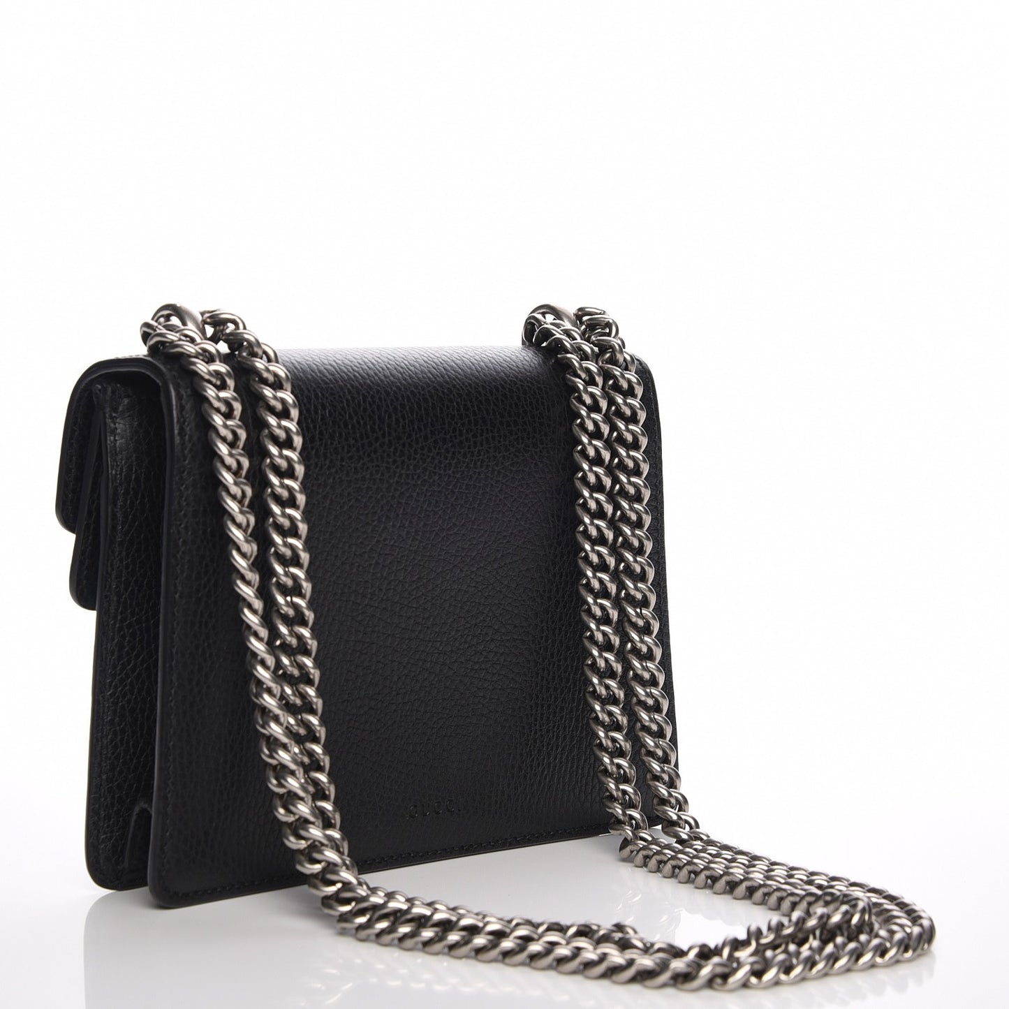 Calfskin Mini Dionysus Shoulder Bag Black