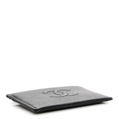 Chanel Caviar Timeless CC Card Holder Black 4 of 10