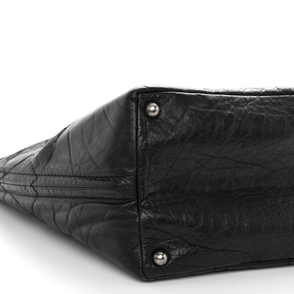 Chanel Calfskin Small Shopping in Moscow Tote Black 9 of 10