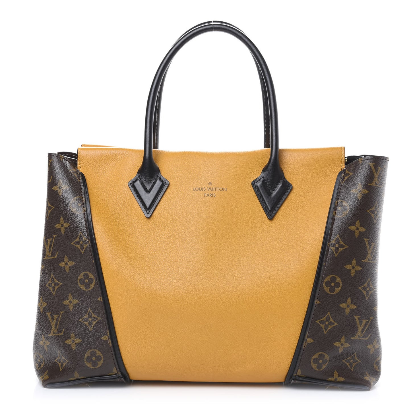 Monogram Cuir Orfevre Tote W PM Safran