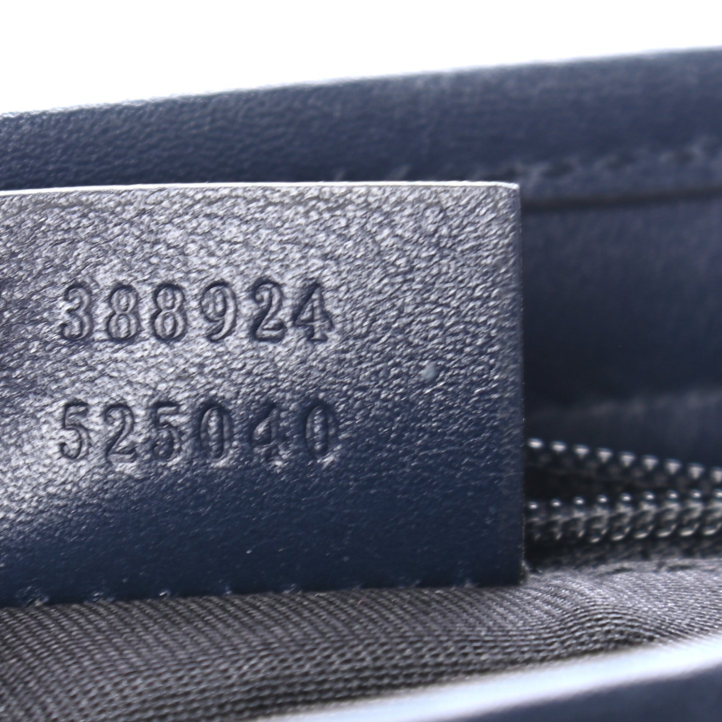 GG Plus Monogram Medium Flat Messenger Bag Navy