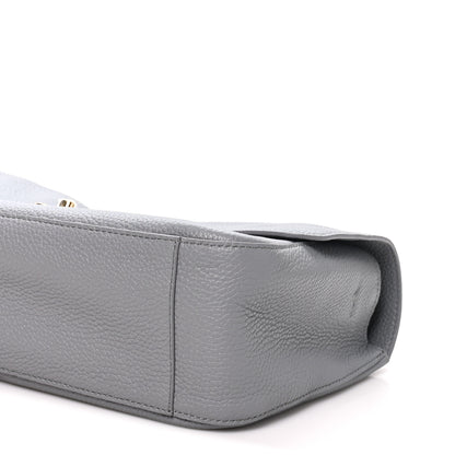 Chanel Grained Calfskin Small Souplissimo Maxi Flap Grey 10 of 11