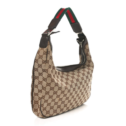 Gucci Monogram Medium Pop Hobo Dark Brown 3 of 10