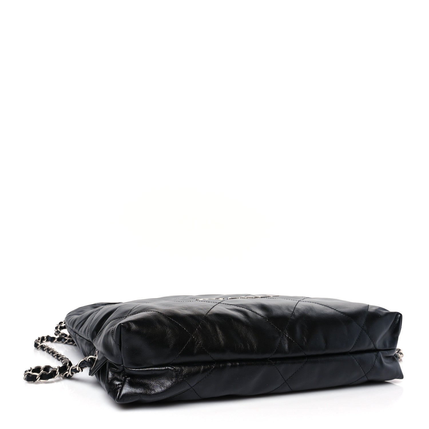Chanel Shiny Calfskin Quilted Chanel 22 Backpack Black 4 of 9