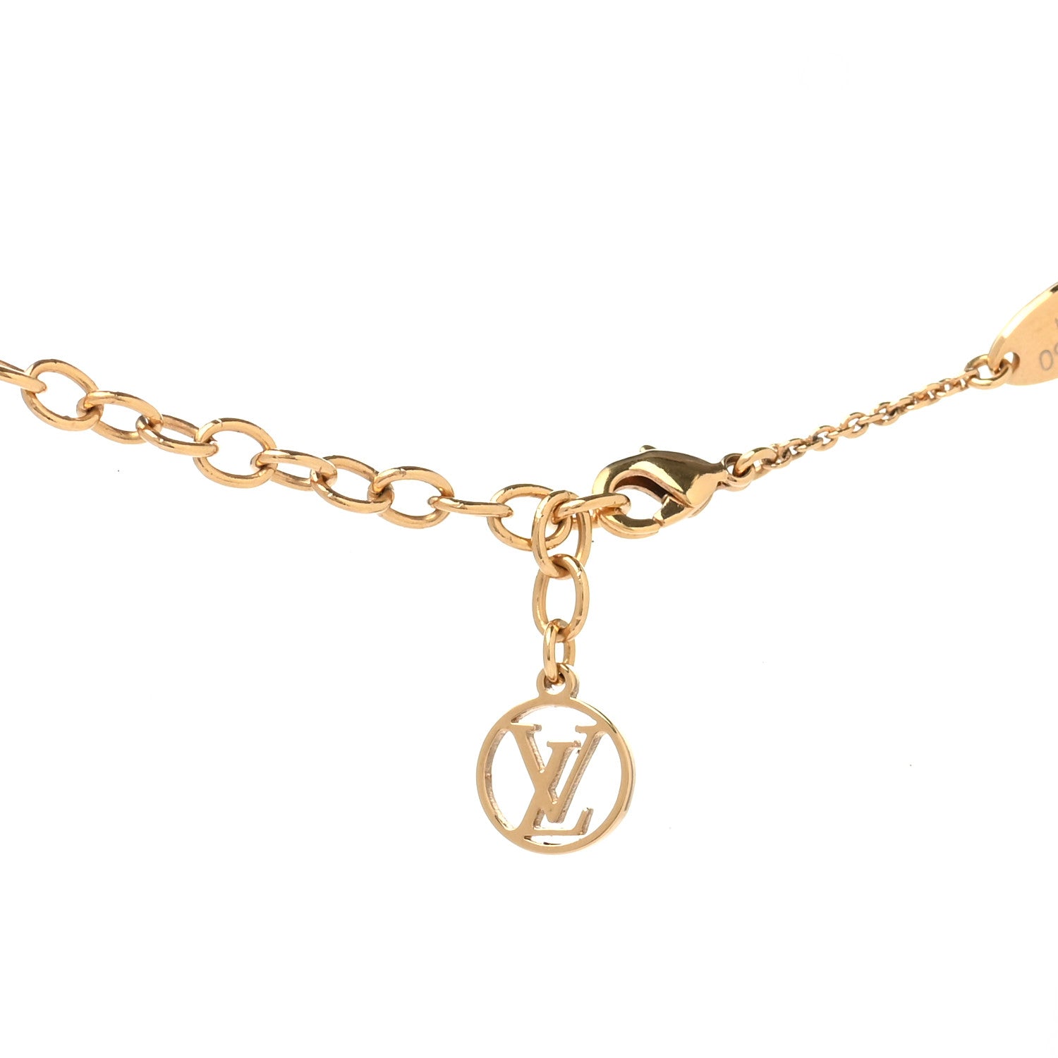 Louis Vuitton LV And Me Letter C Necklace Gold 5 of 7