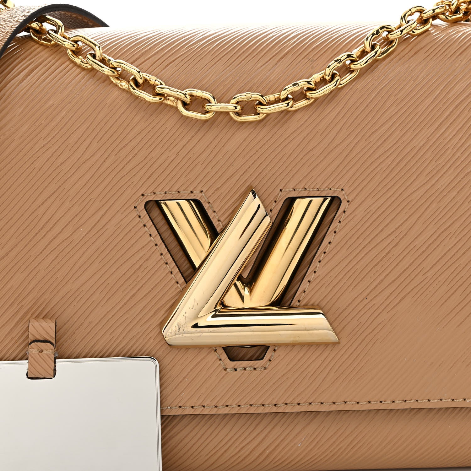 Louis Vuitton Epi Twist Shoulder Bag MM Camel 8 of 10