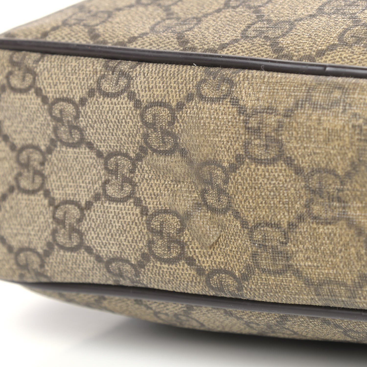 Gucci GG Plus Monogram Medium Messenger Bag Dark Brown 8 of 8