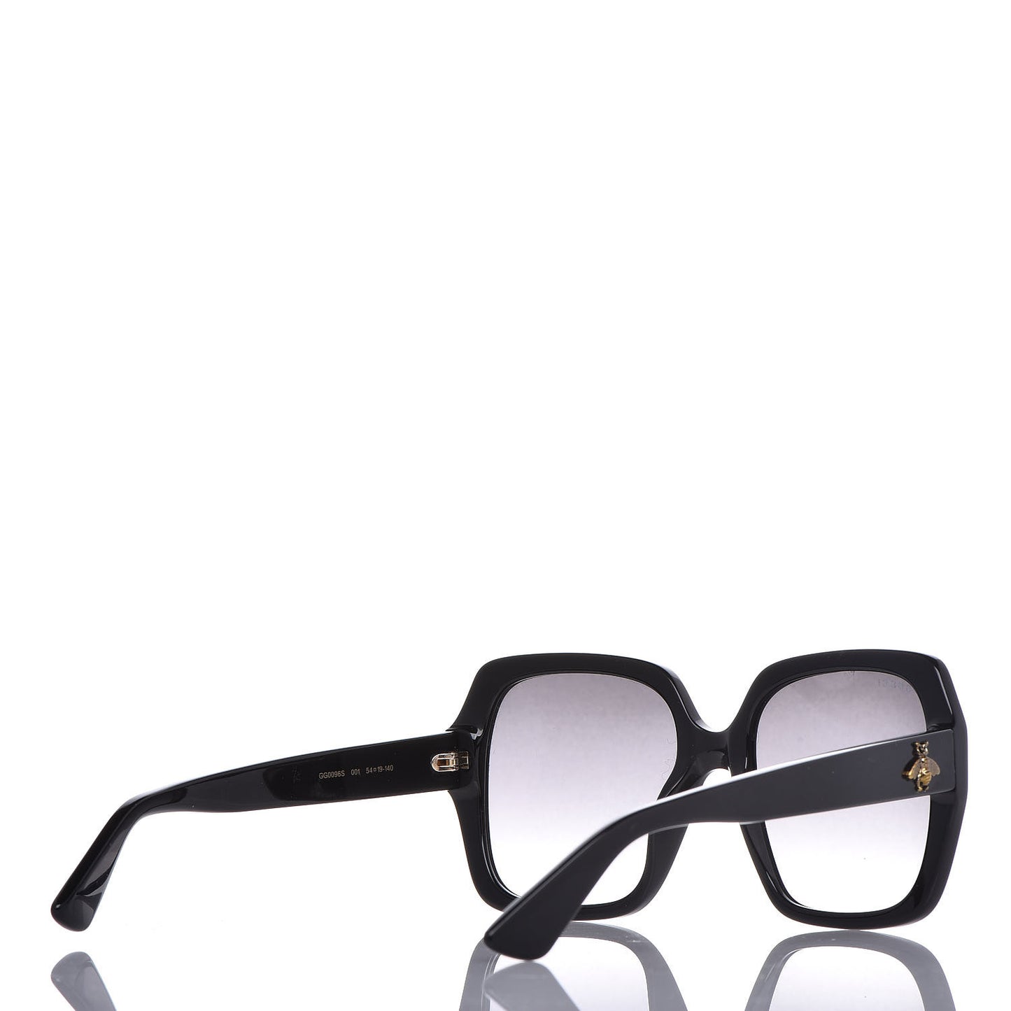 Acetate Square Frame GG0096S Sunglasses Black