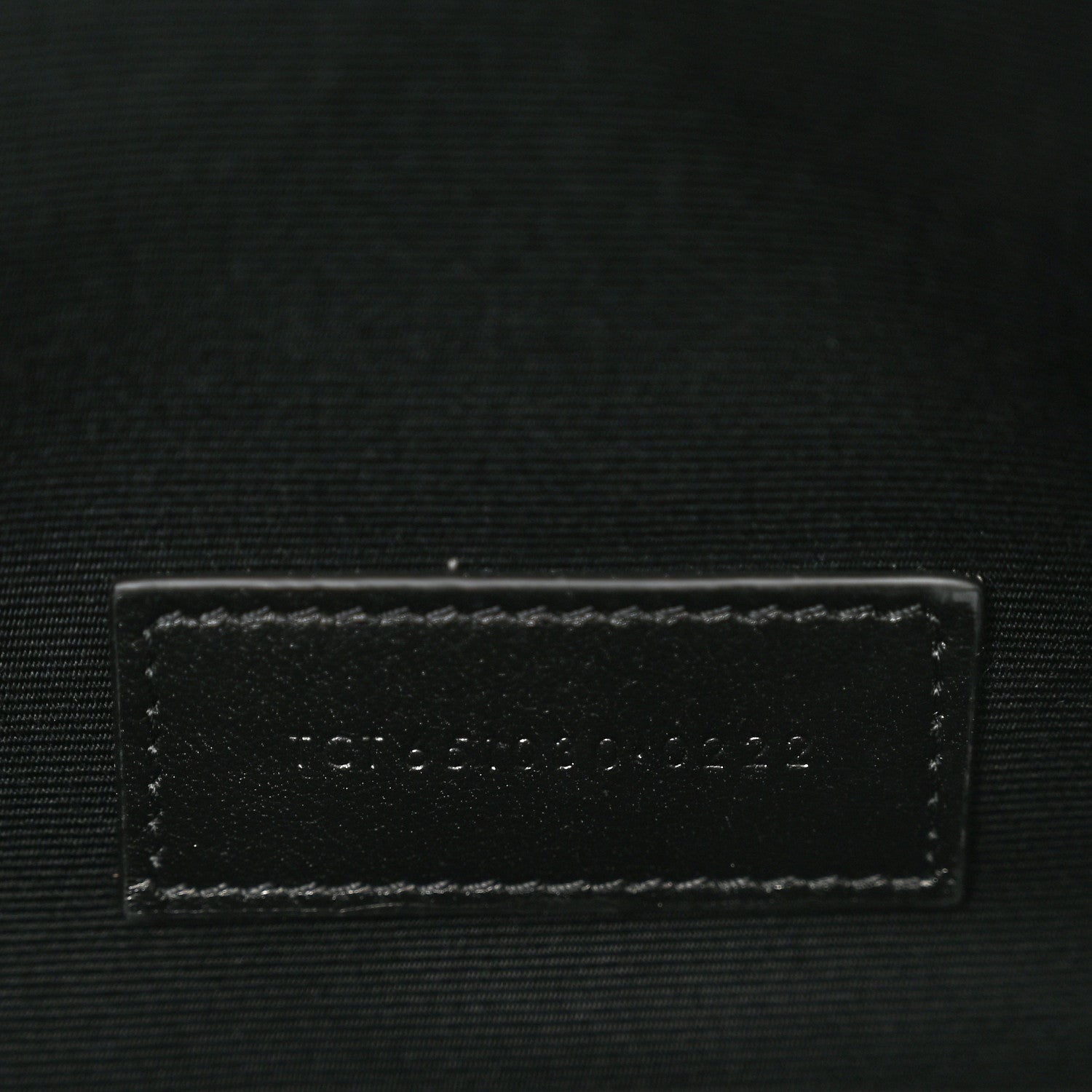 Saint Laurent Grain De Poudre Textured Mixed Matelasse Triquilt Monogram Clutch Black 7 of 9