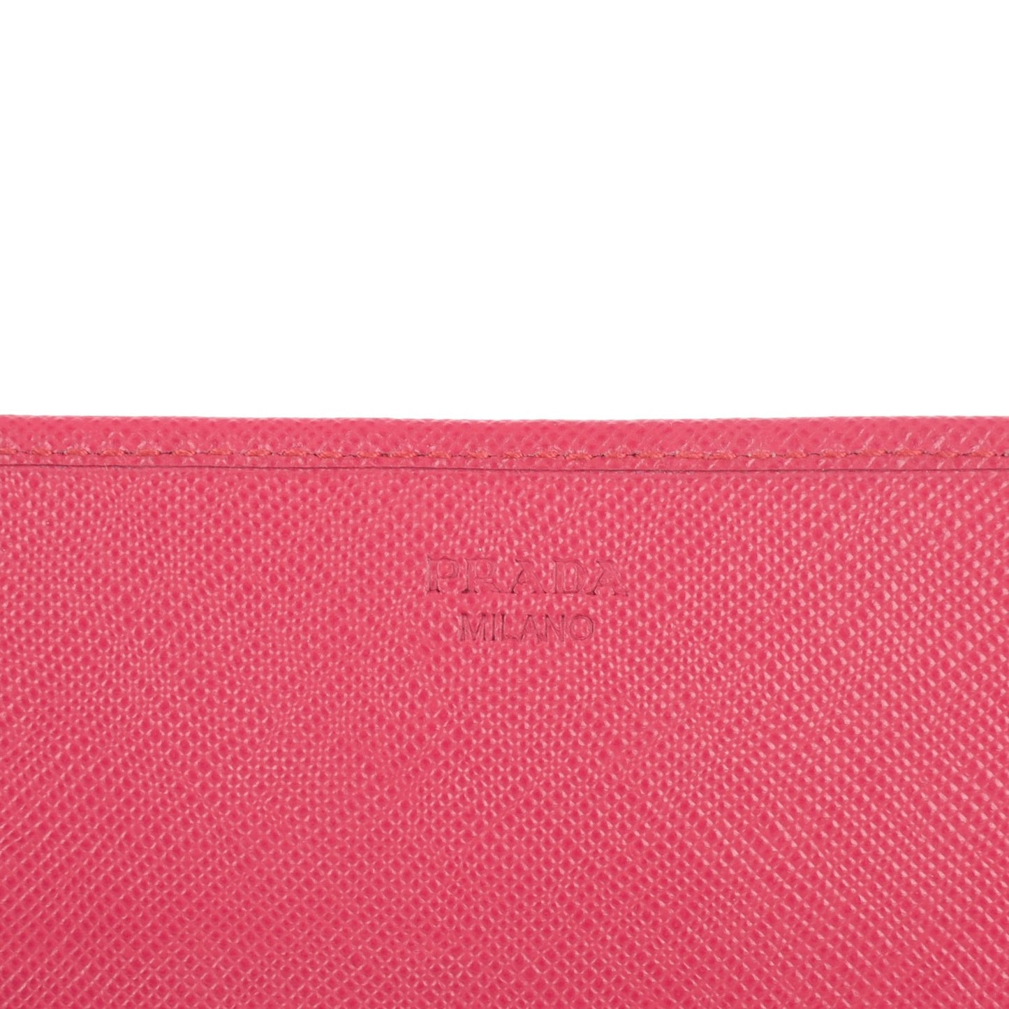 Saffiano Love Chain Wallet Peonia