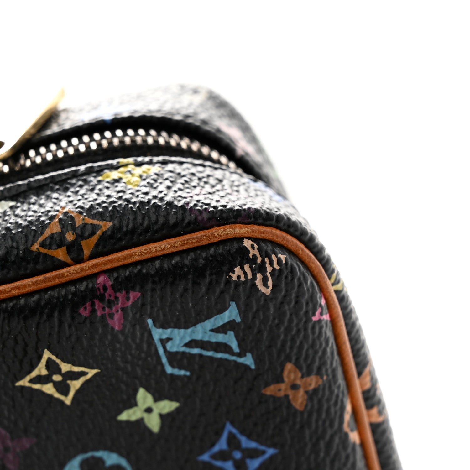 Louis Vuitton Monogram Multicolor Trousse Wapity Black 9 of 10