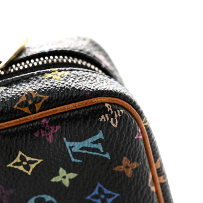 Louis Vuitton Monogram Multicolor Trousse Wapity Black 9 of 10