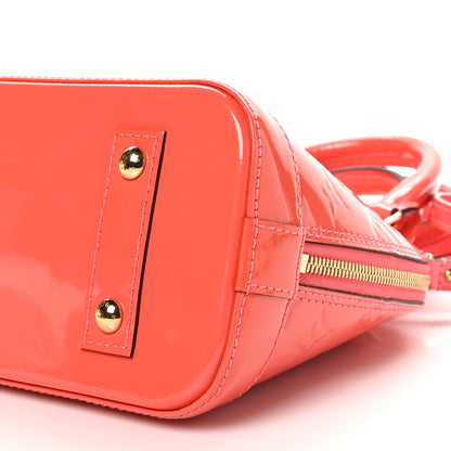 Louis Vuitton Vernis Alma BB Rose Litchi 9 of 9