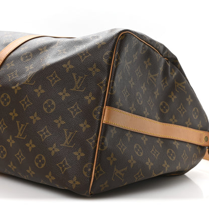 Louis Vuitton Monogram Keepall Bandouliere 55 9 of 9
