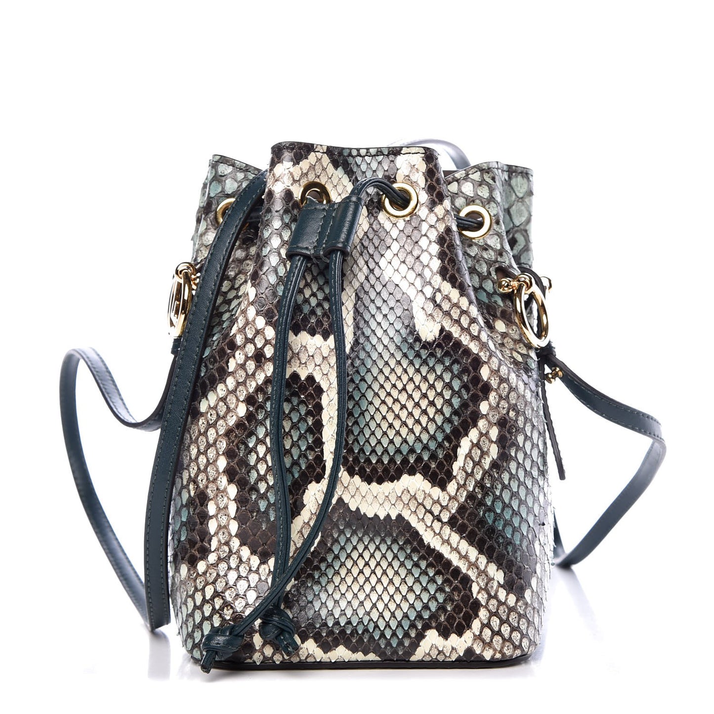 Python F is Small Mon Tresor Bucket Bag Amazzonia