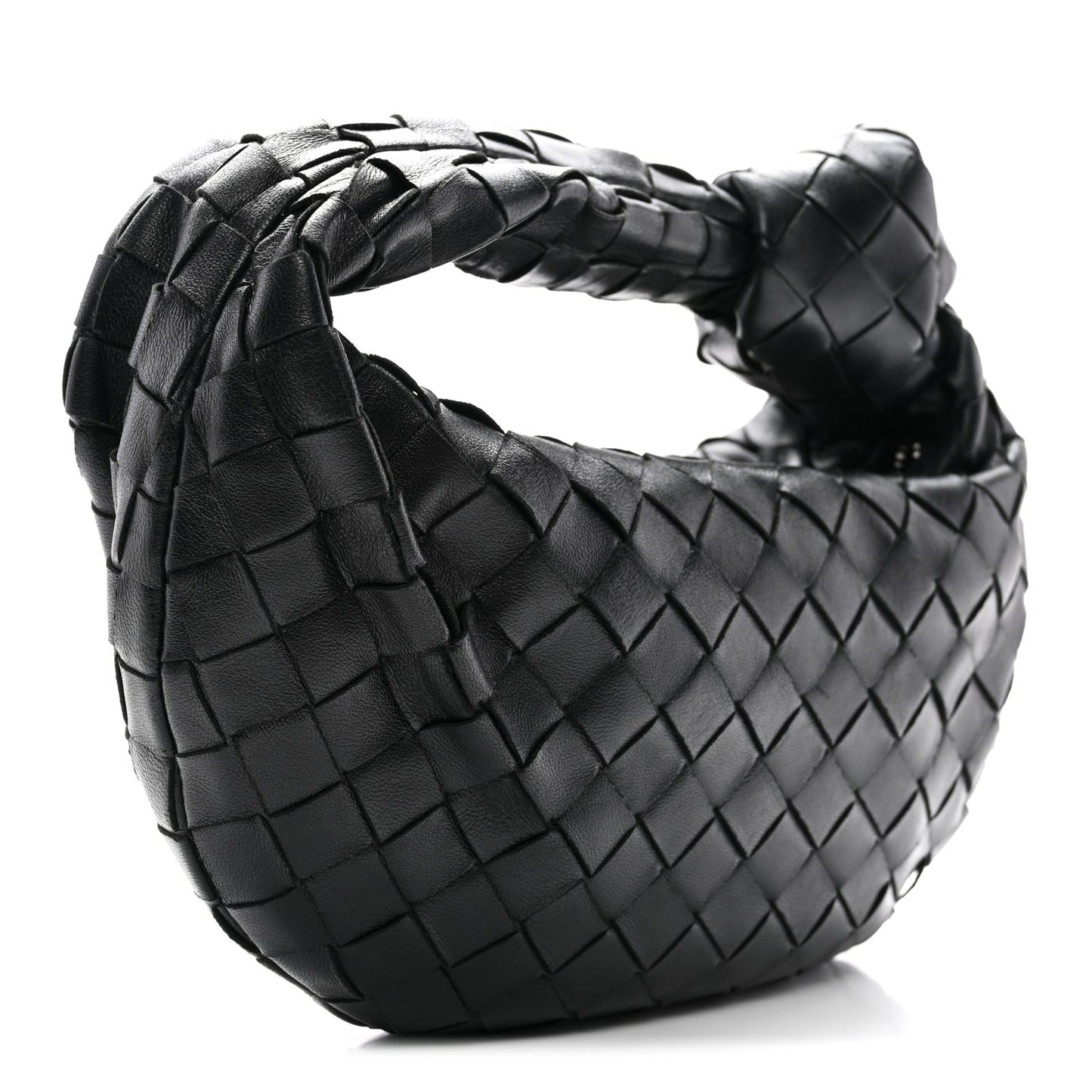 Nappa Intrecciato Mini Jodie Black