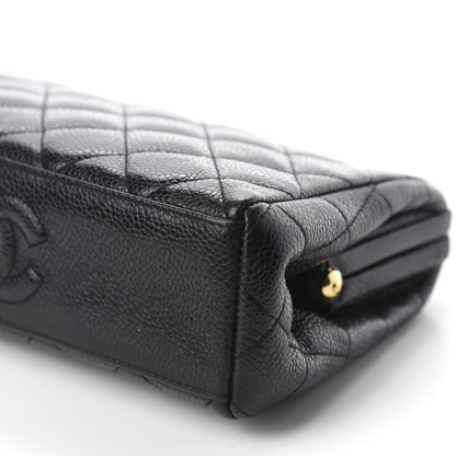 Chanel Caviar Quilted Frame Evening Bag Black 7 of 13
