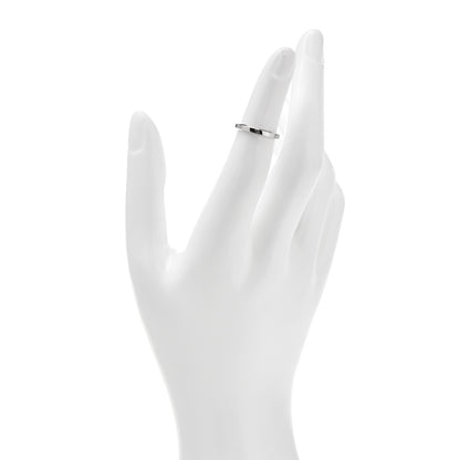 Van Cleef & Arpels Platinum 2.5mm Toujours Wedding Band Ring 46 3.75 2 of 6