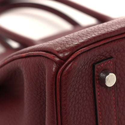 Hermes Fjord BIRKIN 30 Rouge H 11 of 14