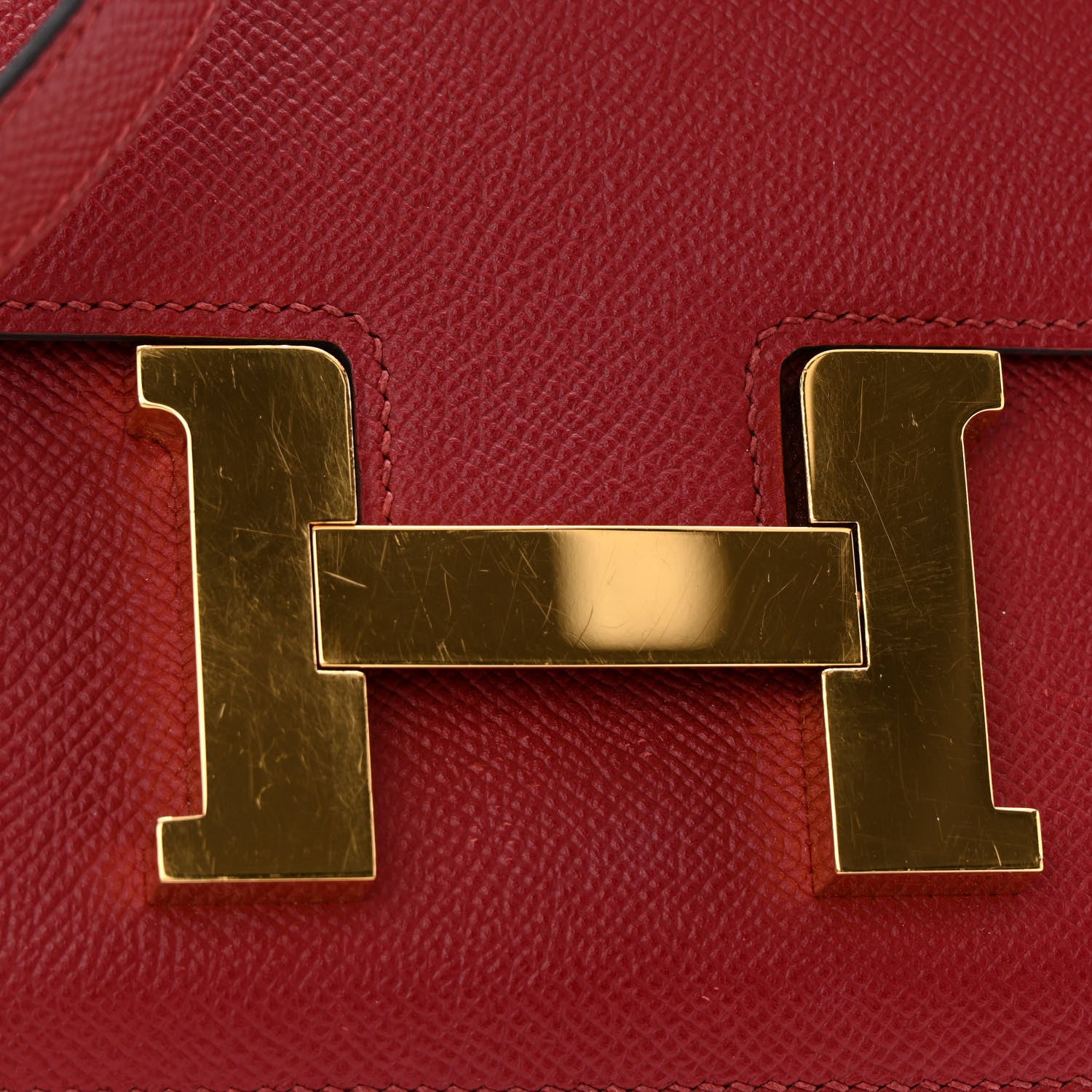 Hermes Epsom Constance 24 Rouge Grenat 13 of 17