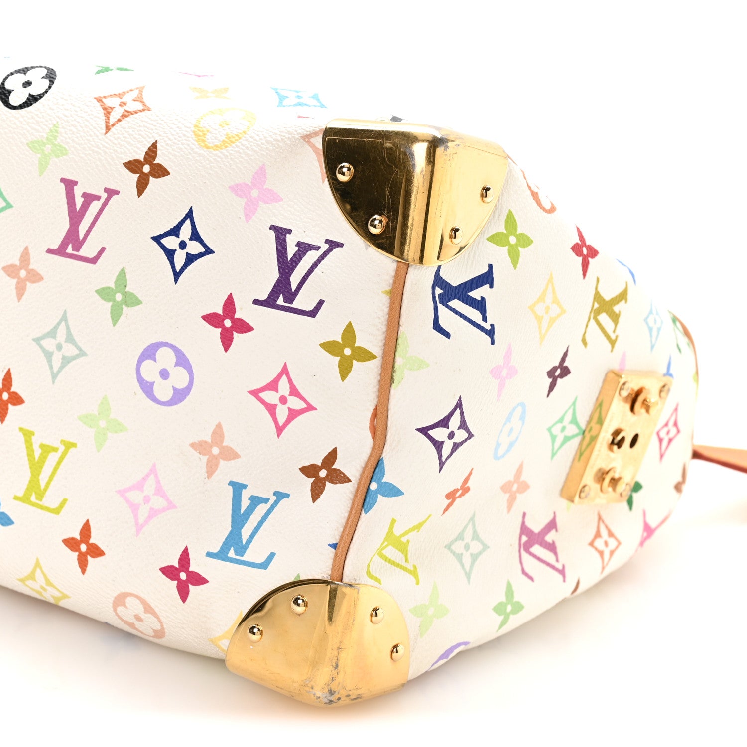 Louis Vuitton Monogram Multicolor Speedy 30 White 10 of 11