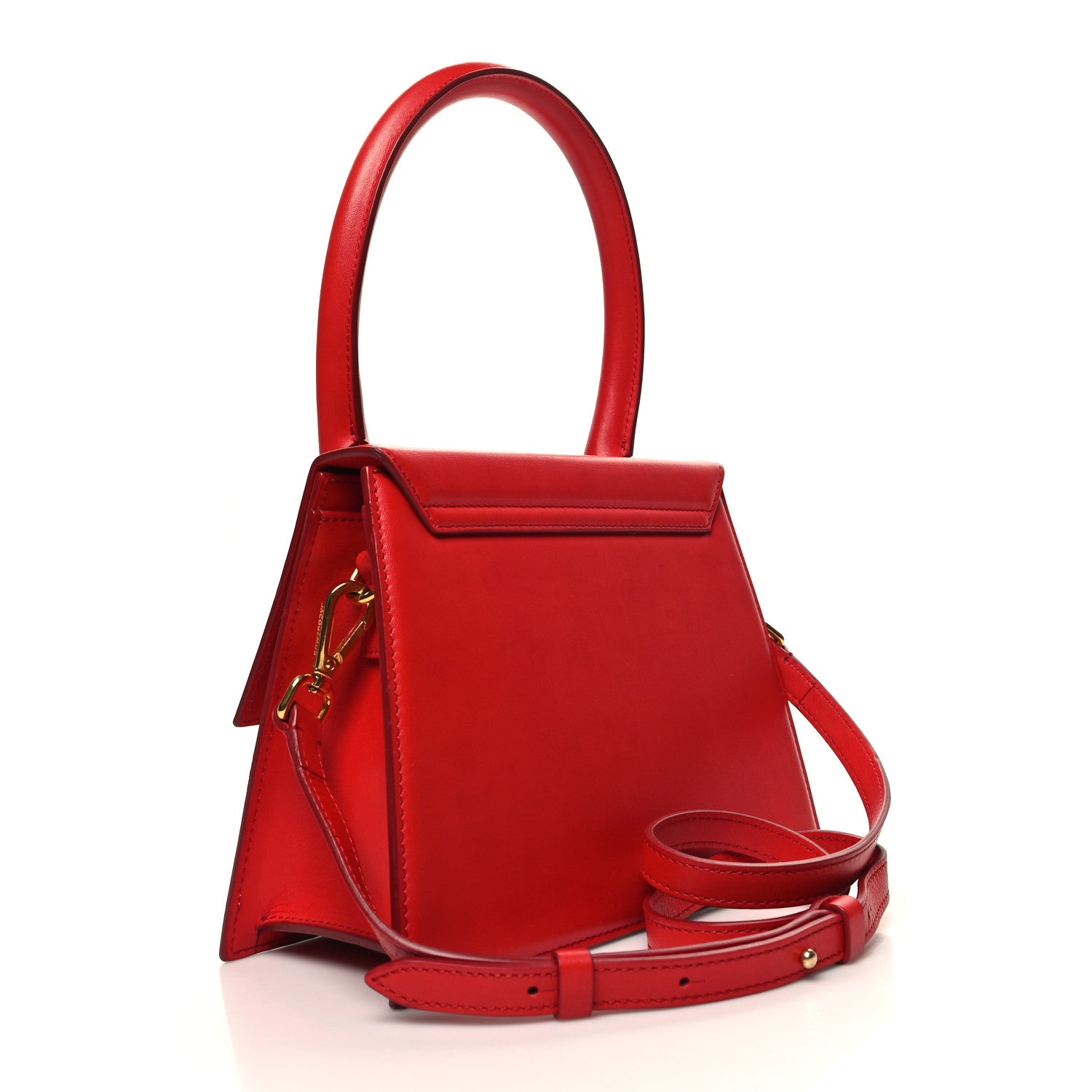 Jacquemus Smooth Calfskin Le Grand Chiquito Red 3 of 11