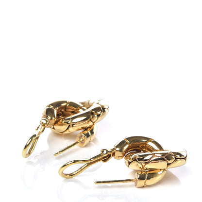 John Hardy 18K Yellow Gold Kali Door Knocker Earrings 3 of 6