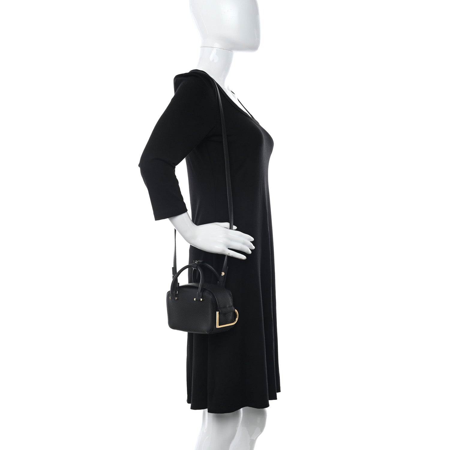 Delvaux Taurillon Soft Nano Cool Box Black 1228683 – FASHIONPHILE