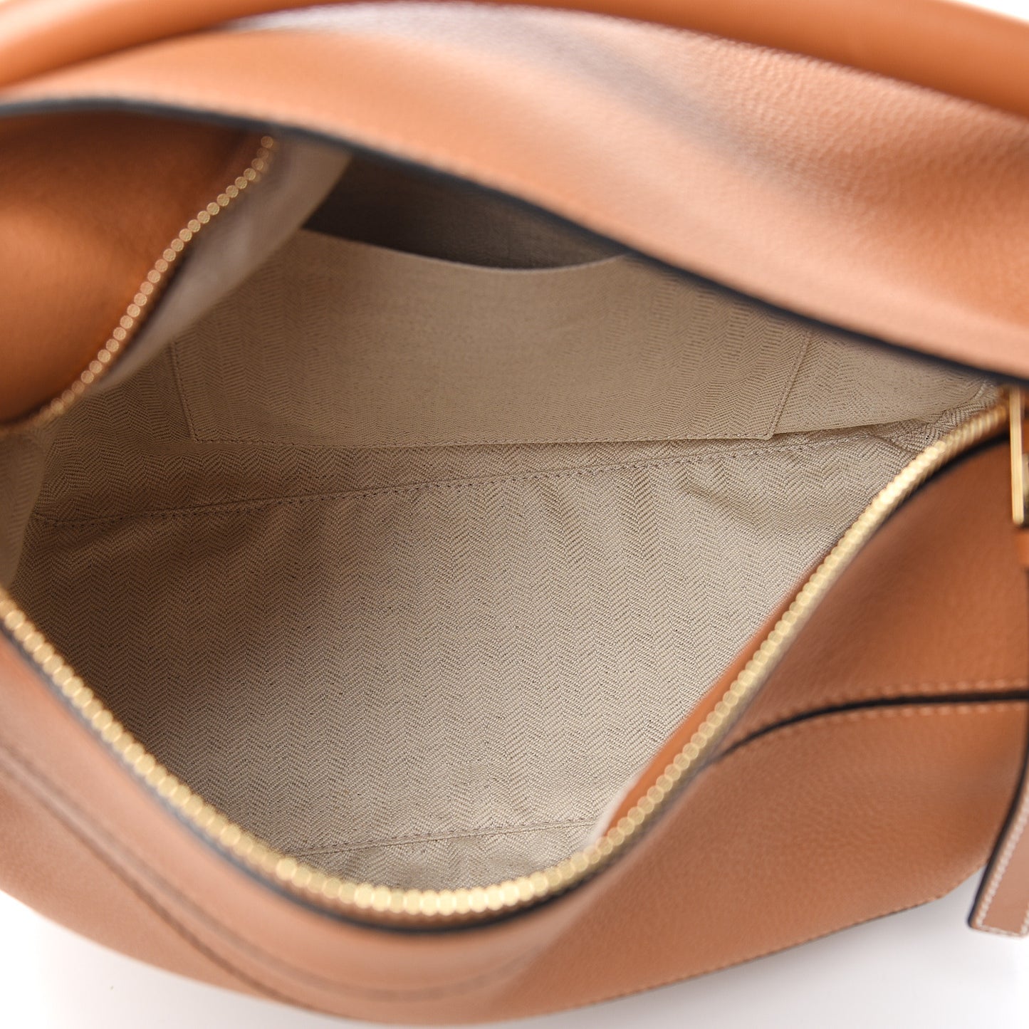Calfskin Medium Puzzle Bag Light Caramel