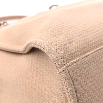Chanel Mixed Fibers Small Deauville Tote Beige 11 of 12
