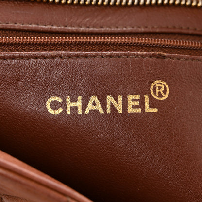 Chanel Lambskin Quilted Medallion Tote Brown 6 of 11