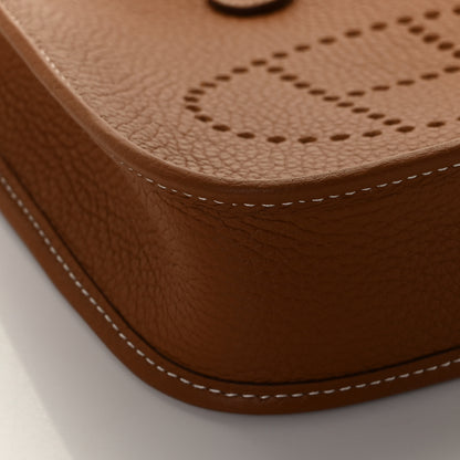 Hermes Taurillon Clemence Evelyne TPM Gold 6 of 9