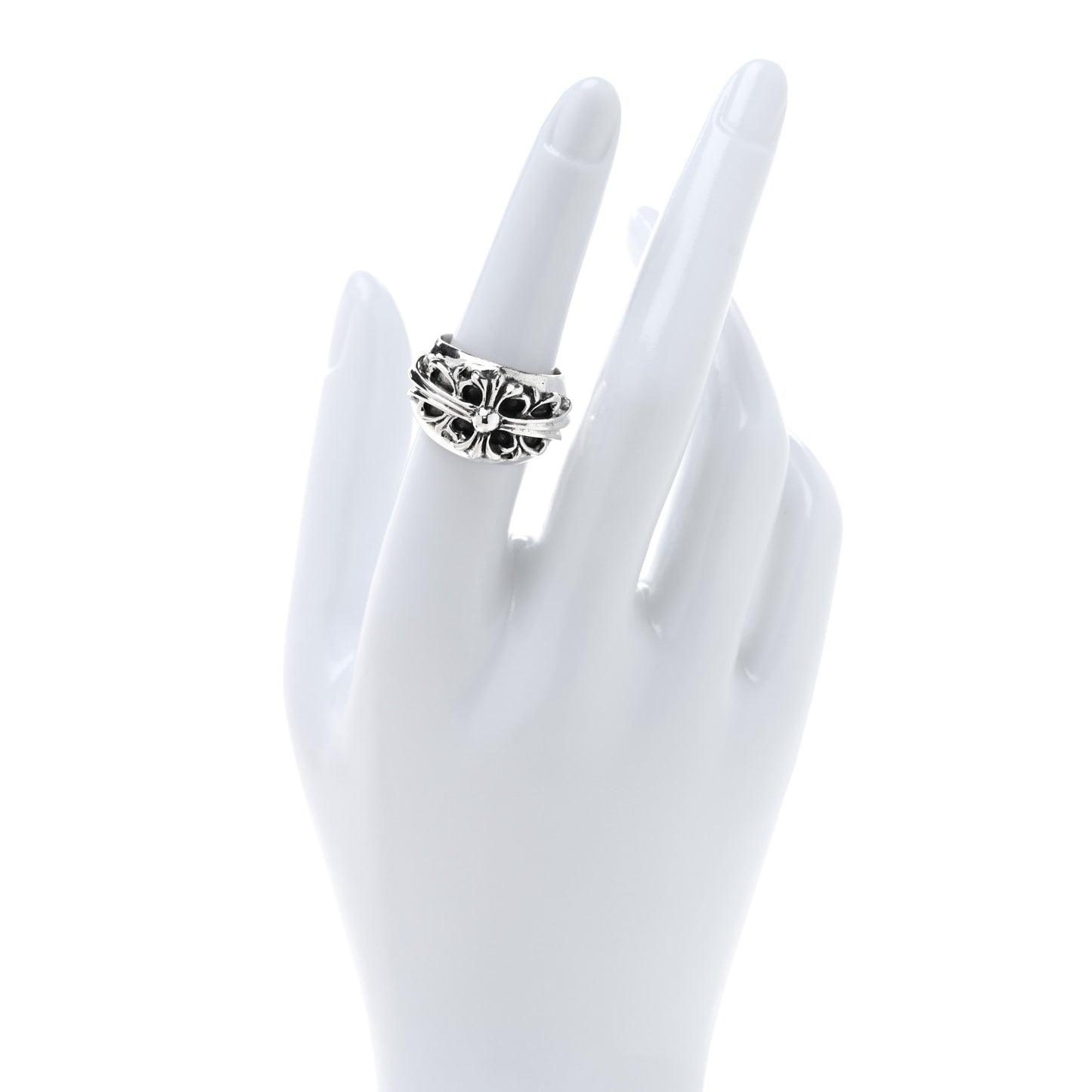 Floral Cross Ring 53 6.5