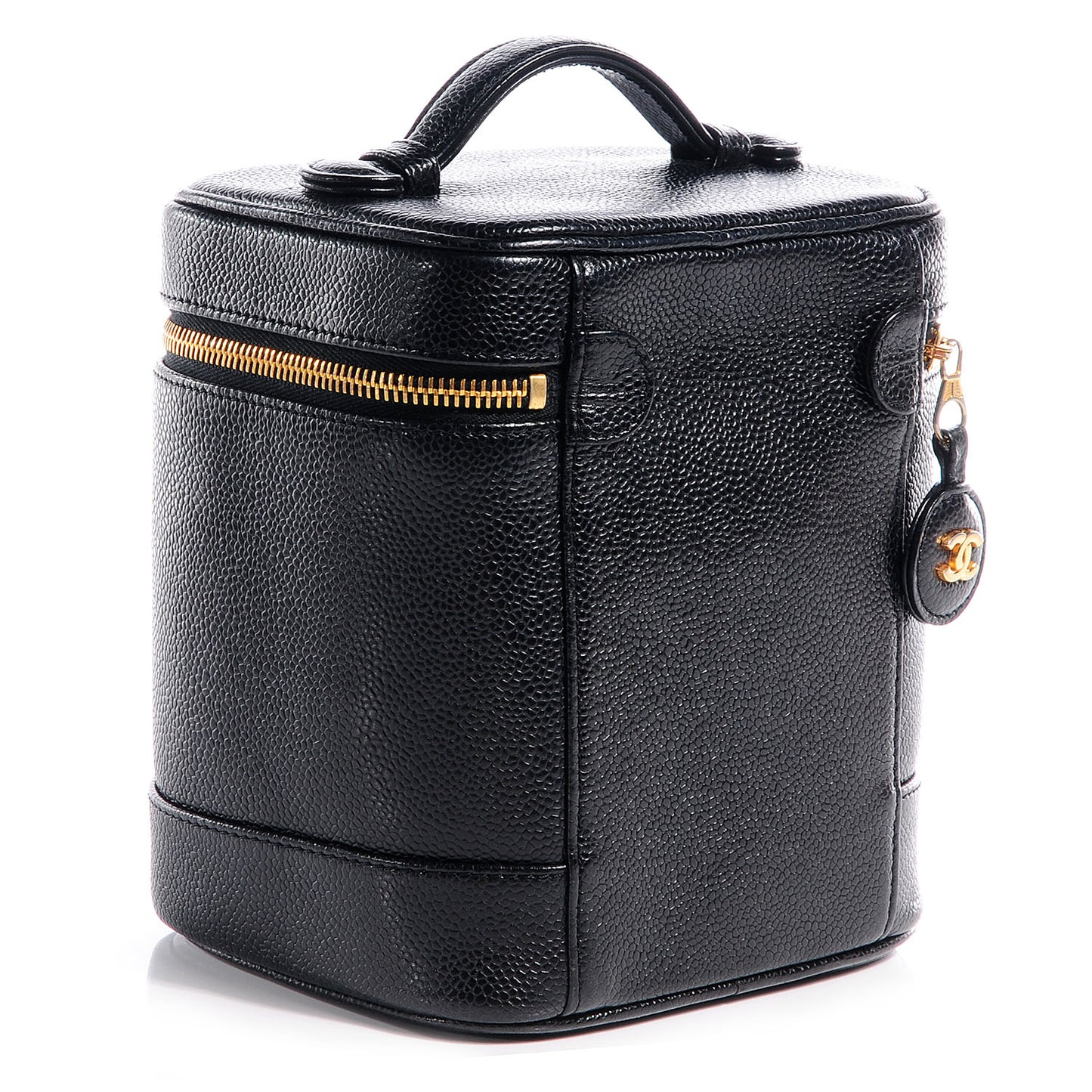 Caviar Cosmetic Vanity Bag Black