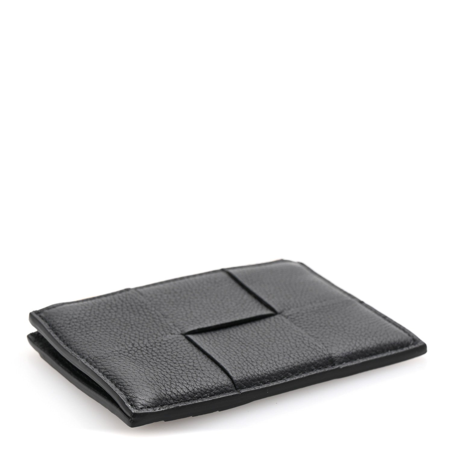 Bottega Veneta Nappa Maxi Intrecciato Zip Wallet Black 4 of 7
