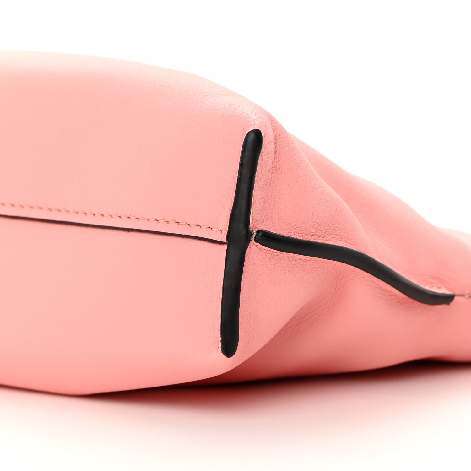 Loewe Calfskin Nano Flamenco Knot Clutch Warm Blossom 10 of 11