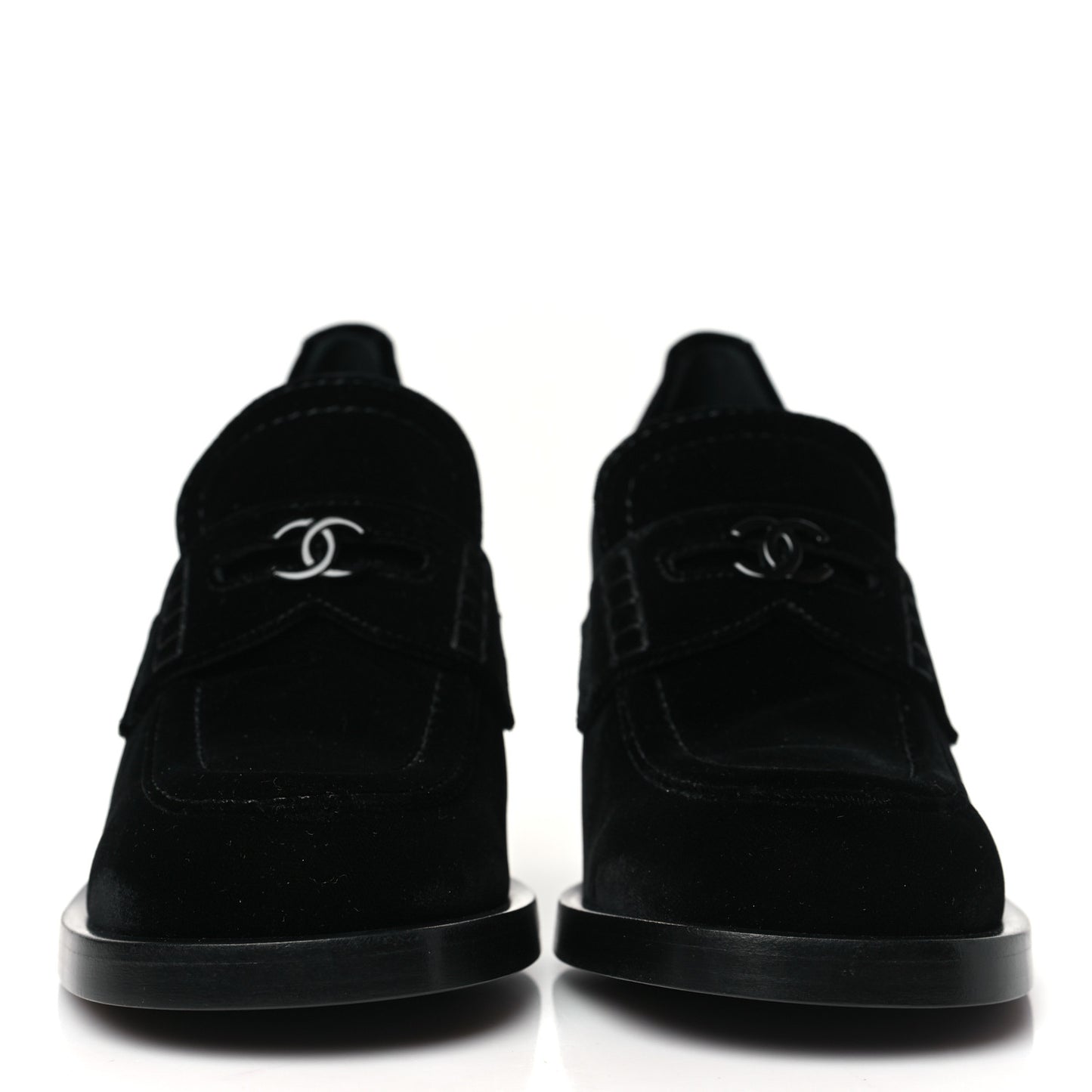 Velvet CC Mocassin Pumps 40 Black