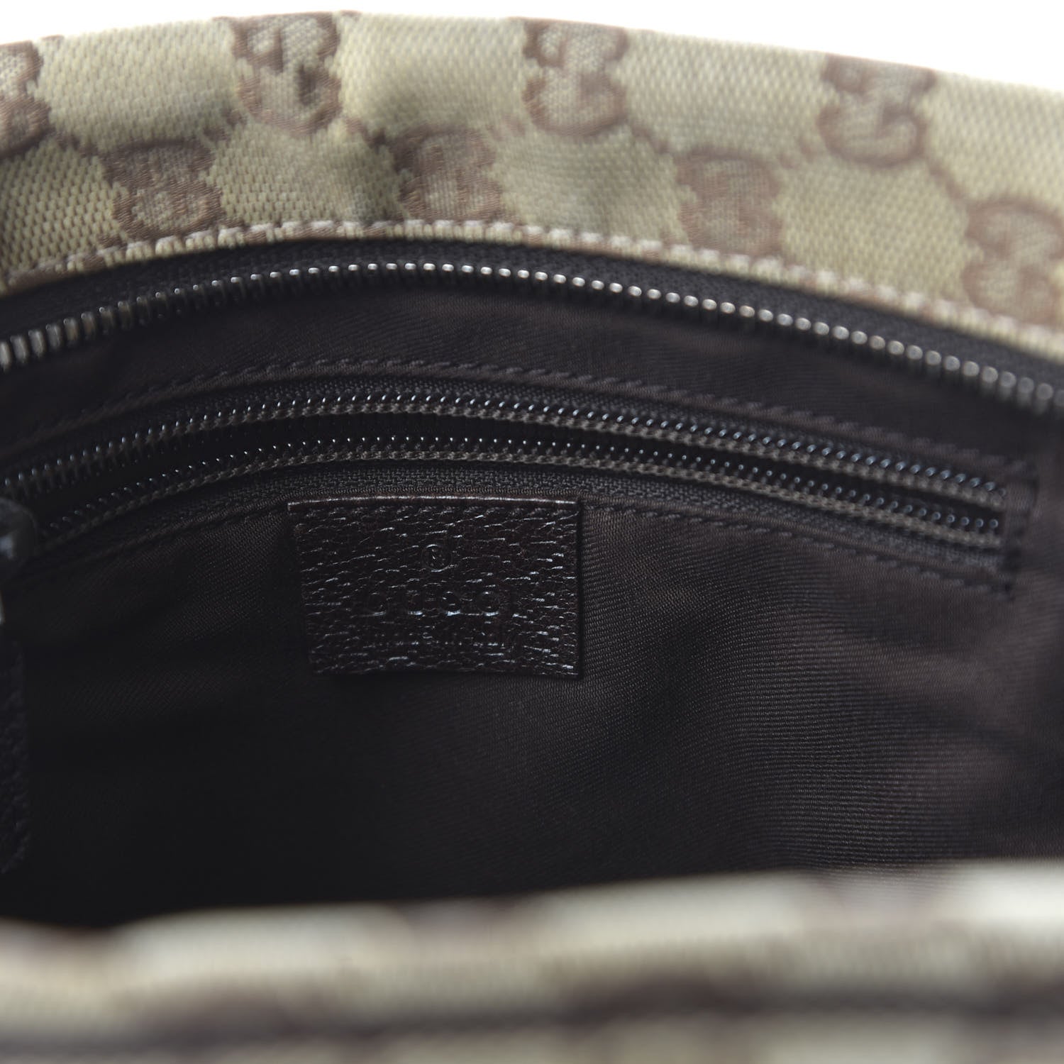 Gucci Monogram Messenger Bag Brown 8 of 10