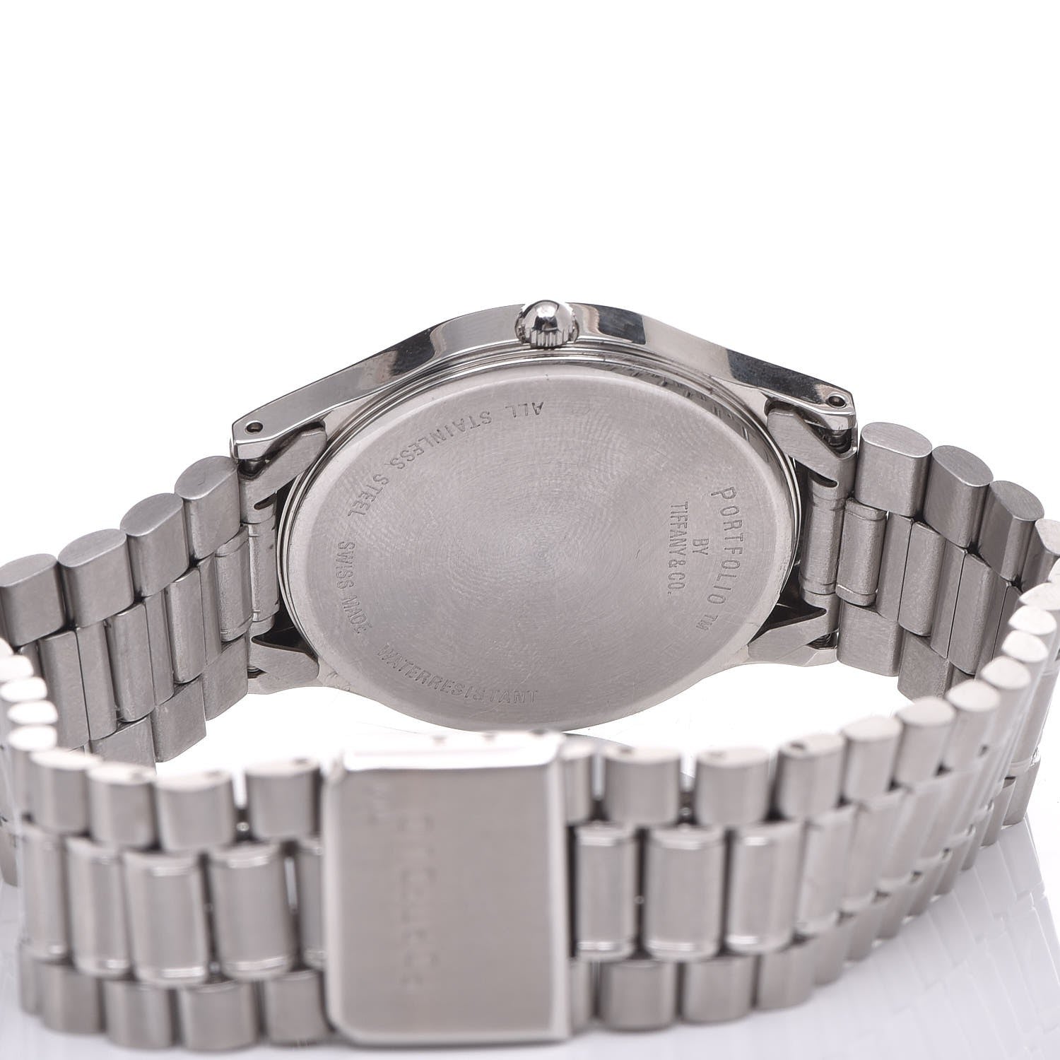 Tiffany Stainless Steel 33mm Portfolio Quartz Watch 6 of 8