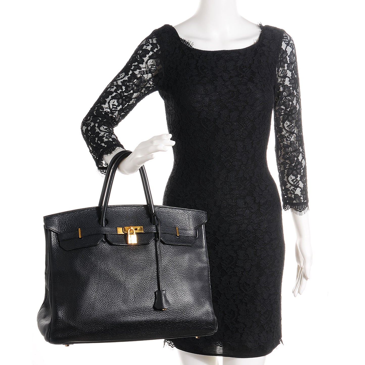 Togo Birkin 40 Black